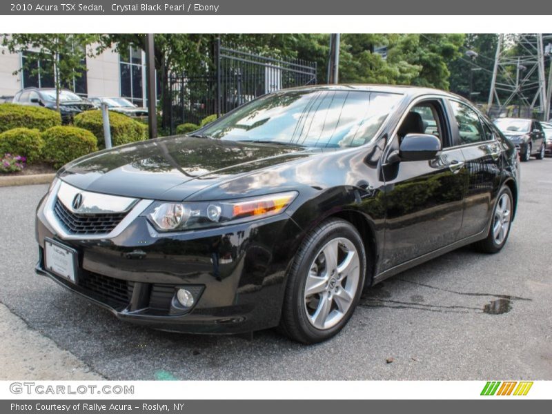 Crystal Black Pearl / Ebony 2010 Acura TSX Sedan