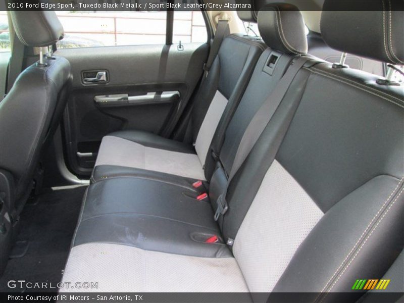 Tuxedo Black Metallic / Sport Black Leather/Grey Alcantara 2010 Ford Edge Sport
