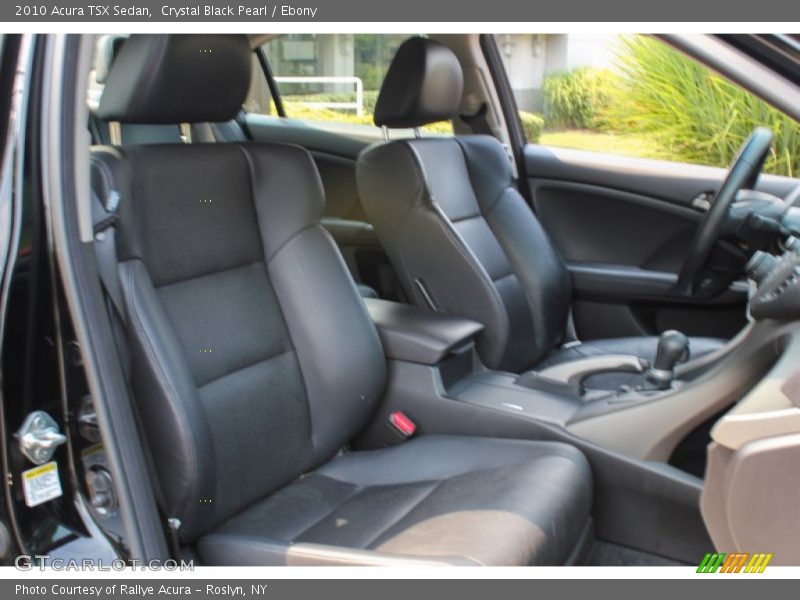 Crystal Black Pearl / Ebony 2010 Acura TSX Sedan
