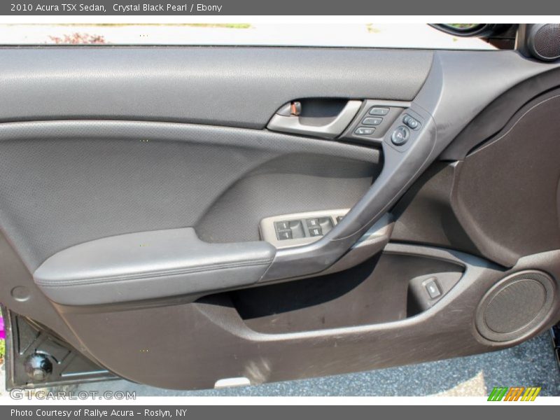Crystal Black Pearl / Ebony 2010 Acura TSX Sedan