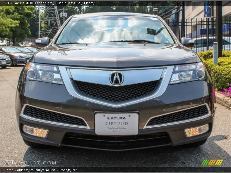 Grigio Metallic / Ebony 2010 Acura MDX Technology
