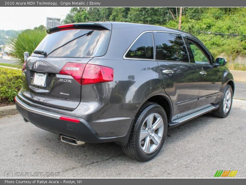 Grigio Metallic / Ebony 2010 Acura MDX Technology