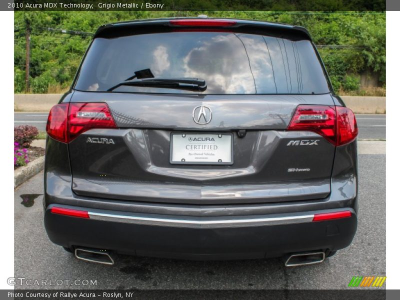 Grigio Metallic / Ebony 2010 Acura MDX Technology