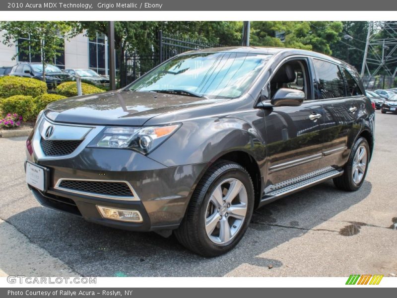 Grigio Metallic / Ebony 2010 Acura MDX Technology