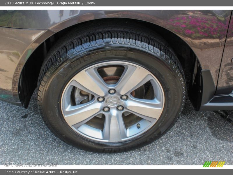 Grigio Metallic / Ebony 2010 Acura MDX Technology