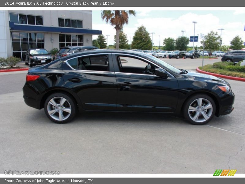 Crystal Black Pearl / Ebony 2014 Acura ILX 2.0L Technology