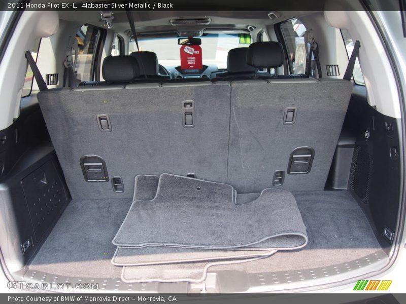 Alabaster Silver Metallic / Black 2011 Honda Pilot EX-L