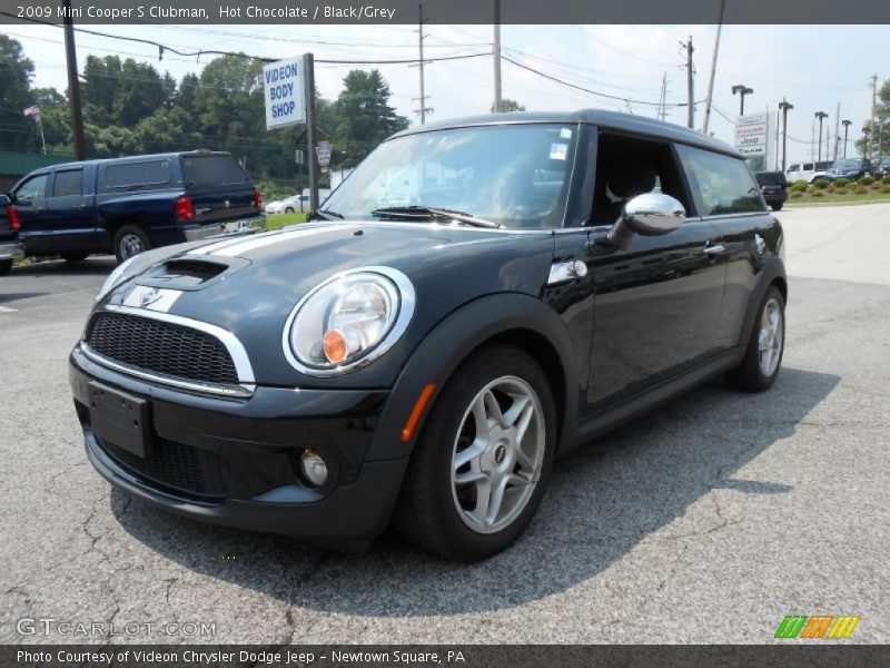 Hot Chocolate / Black/Grey 2009 Mini Cooper S Clubman