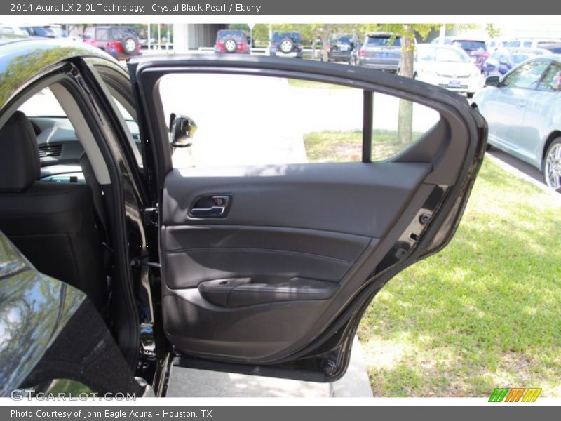 Crystal Black Pearl / Ebony 2014 Acura ILX 2.0L Technology