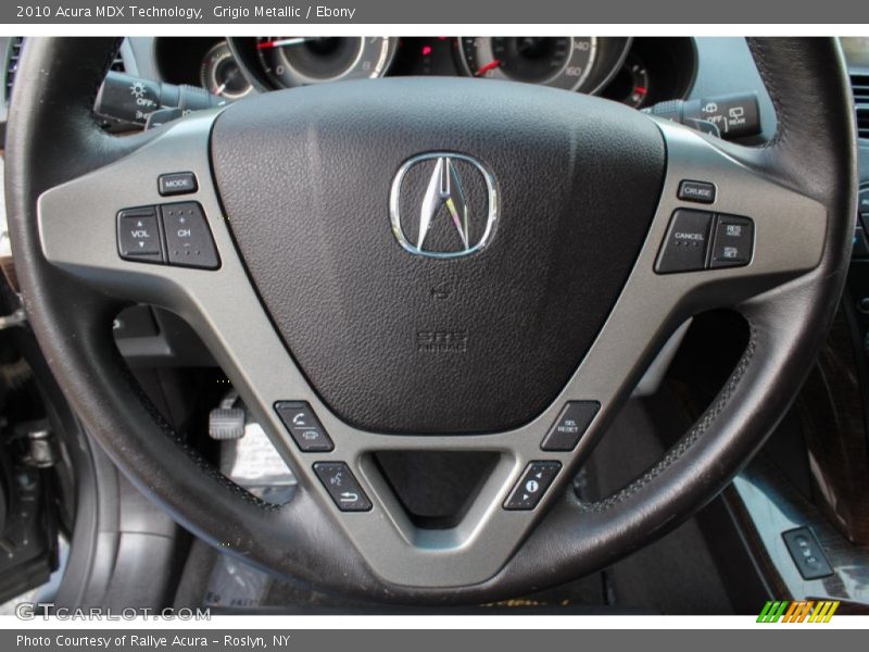 Grigio Metallic / Ebony 2010 Acura MDX Technology