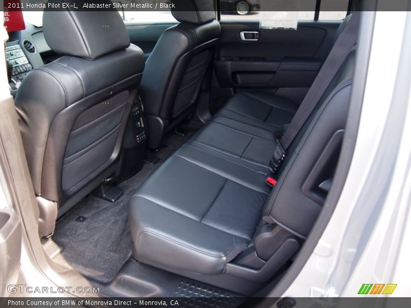 Alabaster Silver Metallic / Black 2011 Honda Pilot EX-L