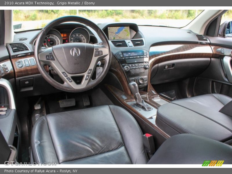 Grigio Metallic / Ebony 2010 Acura MDX Technology
