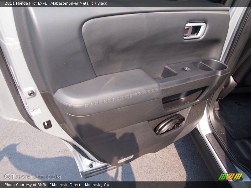 Alabaster Silver Metallic / Black 2011 Honda Pilot EX-L