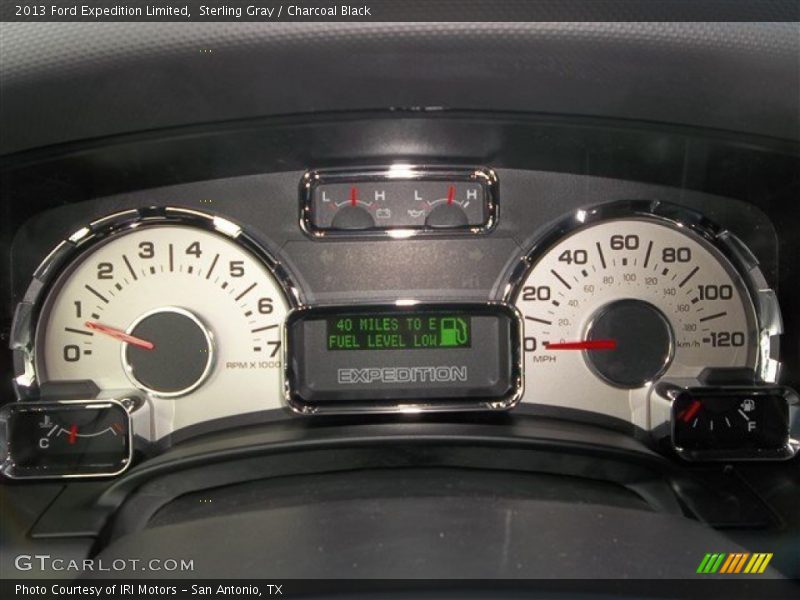 Sterling Gray / Charcoal Black 2013 Ford Expedition Limited