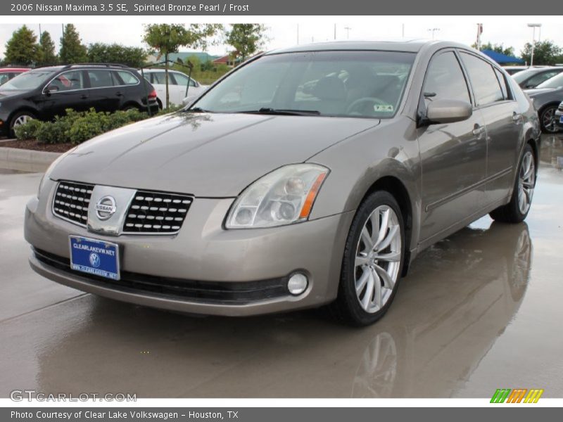 Spirited Bronze Pearl / Frost 2006 Nissan Maxima 3.5 SE