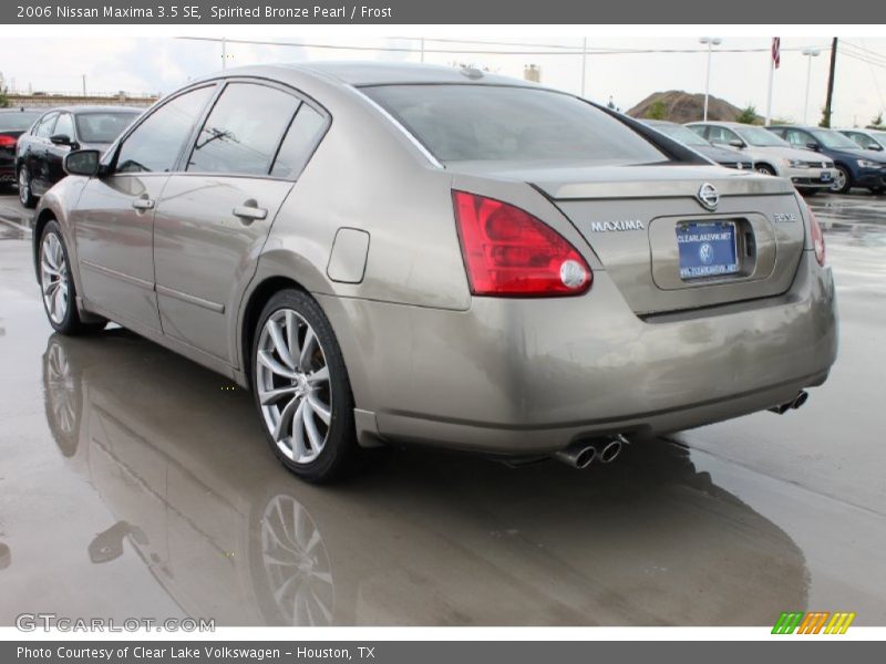 Spirited Bronze Pearl / Frost 2006 Nissan Maxima 3.5 SE