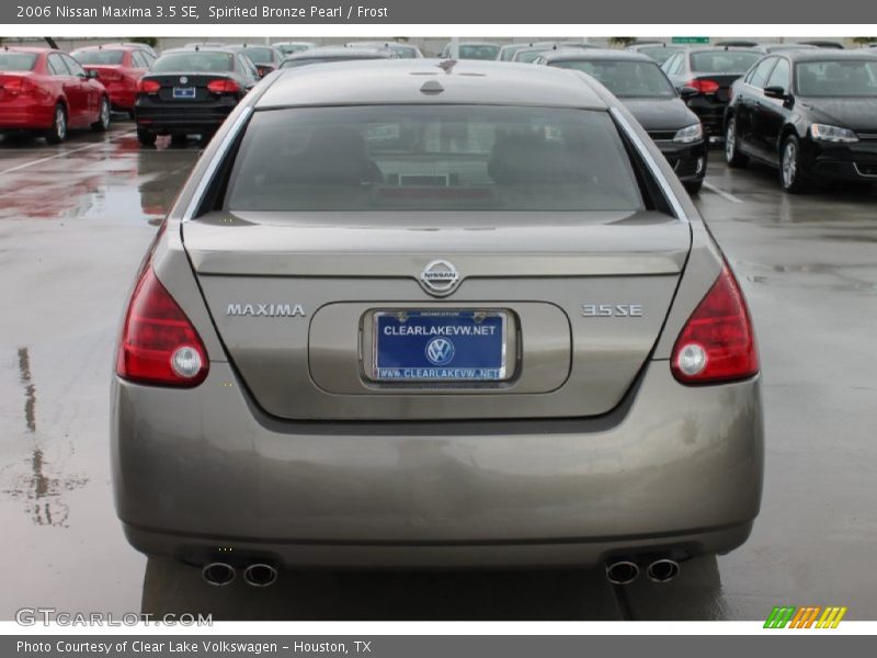 Spirited Bronze Pearl / Frost 2006 Nissan Maxima 3.5 SE