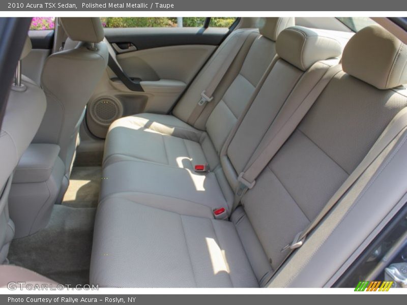 Polished Metal Metallic / Taupe 2010 Acura TSX Sedan