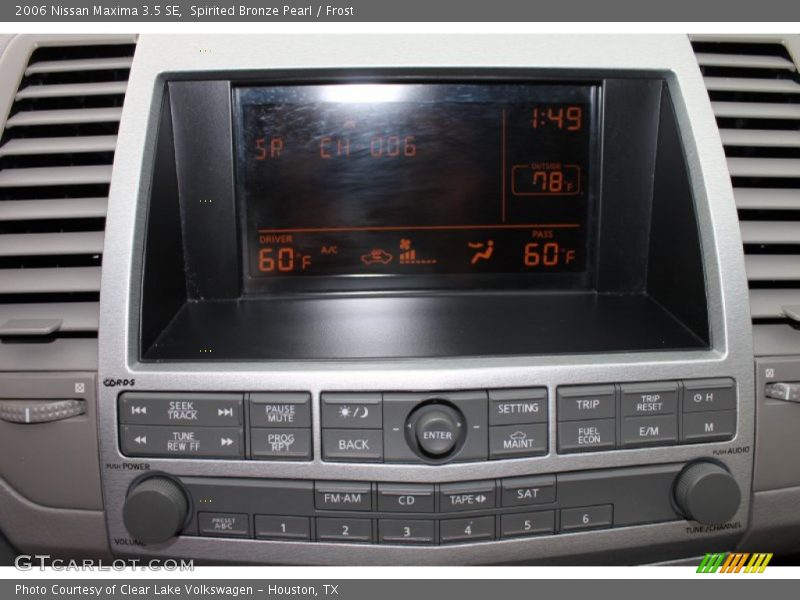 Spirited Bronze Pearl / Frost 2006 Nissan Maxima 3.5 SE