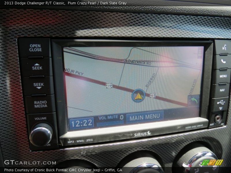 Plum Crazy Pearl / Dark Slate Gray 2013 Dodge Challenger R/T Classic