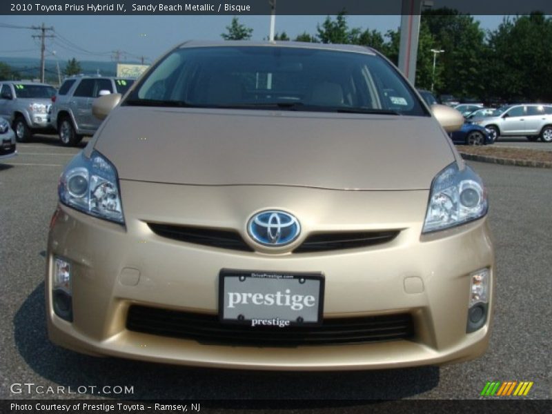Sandy Beach Metallic / Bisque 2010 Toyota Prius Hybrid IV