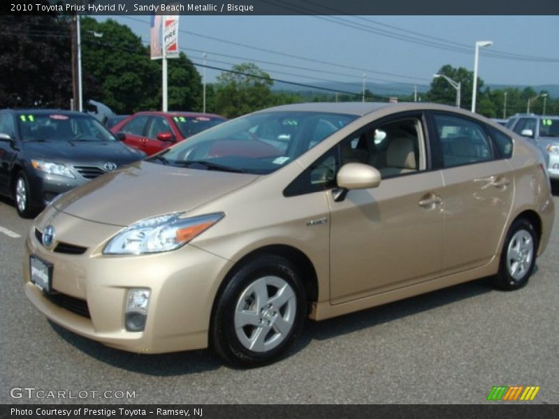 Sandy Beach Metallic / Bisque 2010 Toyota Prius Hybrid IV