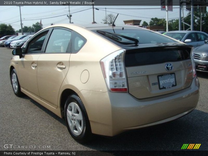 Sandy Beach Metallic / Bisque 2010 Toyota Prius Hybrid IV