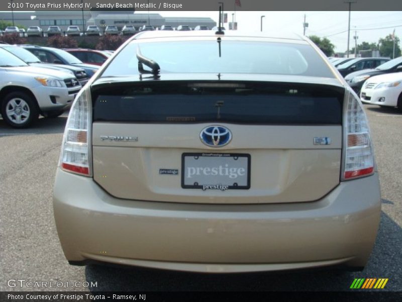 Sandy Beach Metallic / Bisque 2010 Toyota Prius Hybrid IV