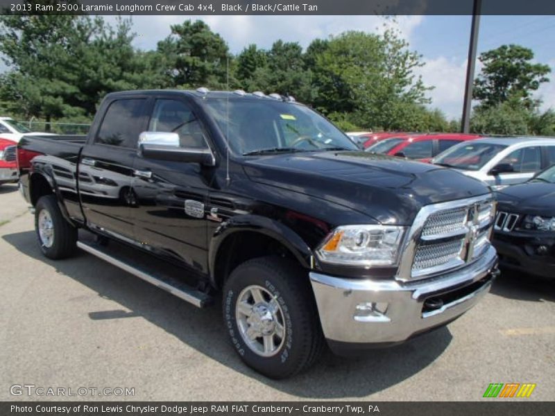 Front 3/4 View of 2013 2500 Laramie Longhorn Crew Cab 4x4