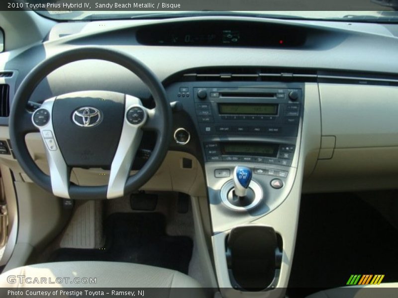 Sandy Beach Metallic / Bisque 2010 Toyota Prius Hybrid IV
