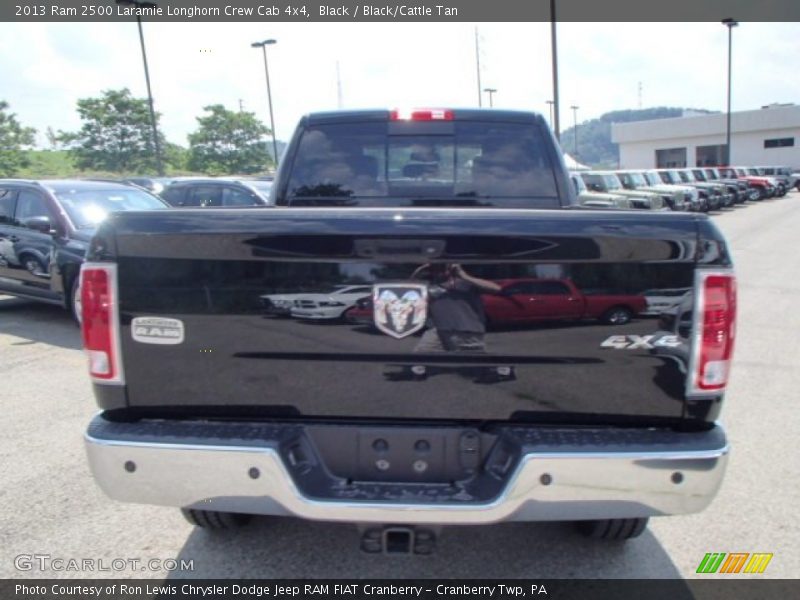 Black / Black/Cattle Tan 2013 Ram 2500 Laramie Longhorn Crew Cab 4x4