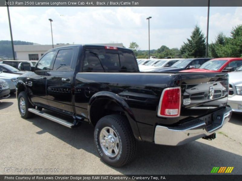 Black / Black/Cattle Tan 2013 Ram 2500 Laramie Longhorn Crew Cab 4x4