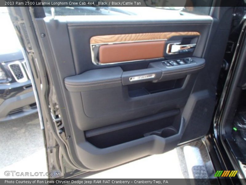 Door Panel of 2013 2500 Laramie Longhorn Crew Cab 4x4