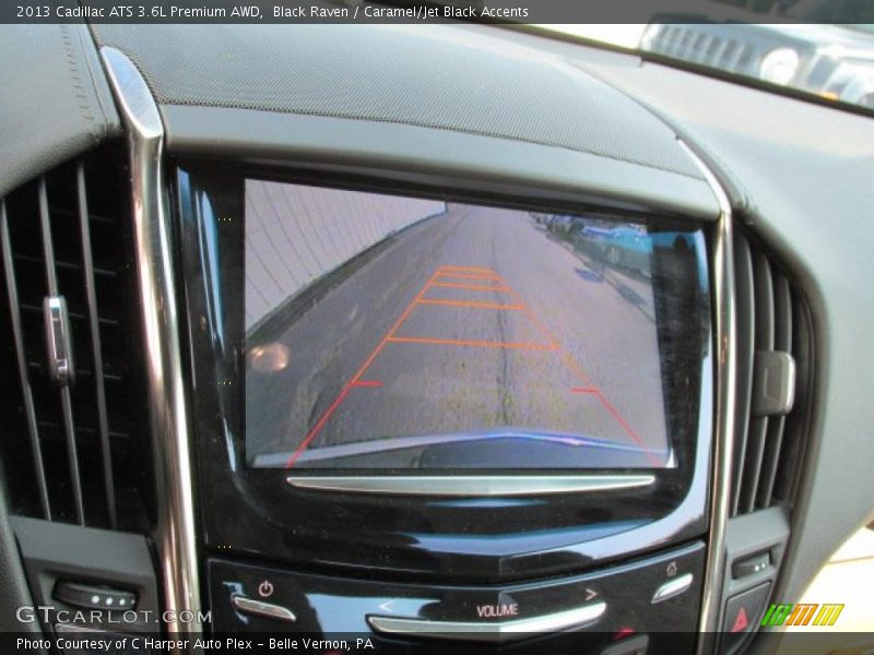 Black Raven / Caramel/Jet Black Accents 2013 Cadillac ATS 3.6L Premium AWD