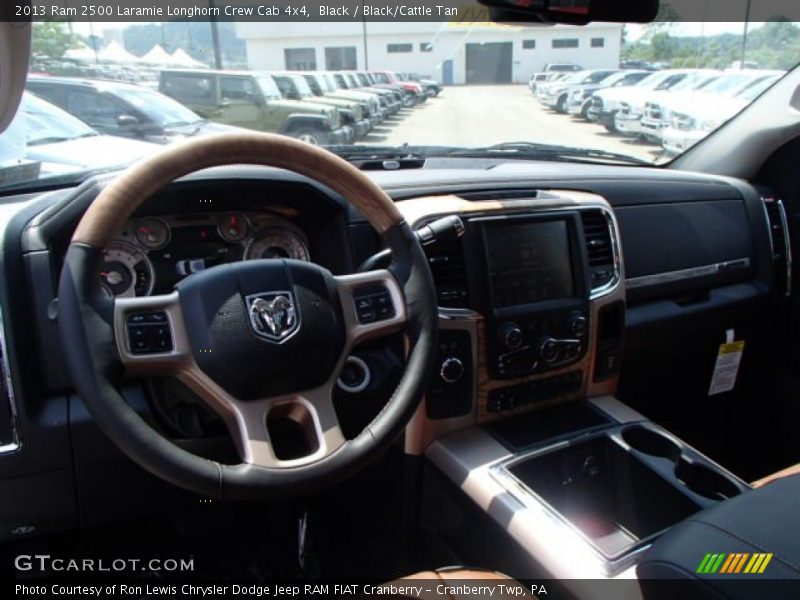 Dashboard of 2013 2500 Laramie Longhorn Crew Cab 4x4