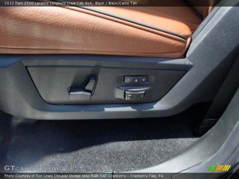 Black / Black/Cattle Tan 2013 Ram 2500 Laramie Longhorn Crew Cab 4x4