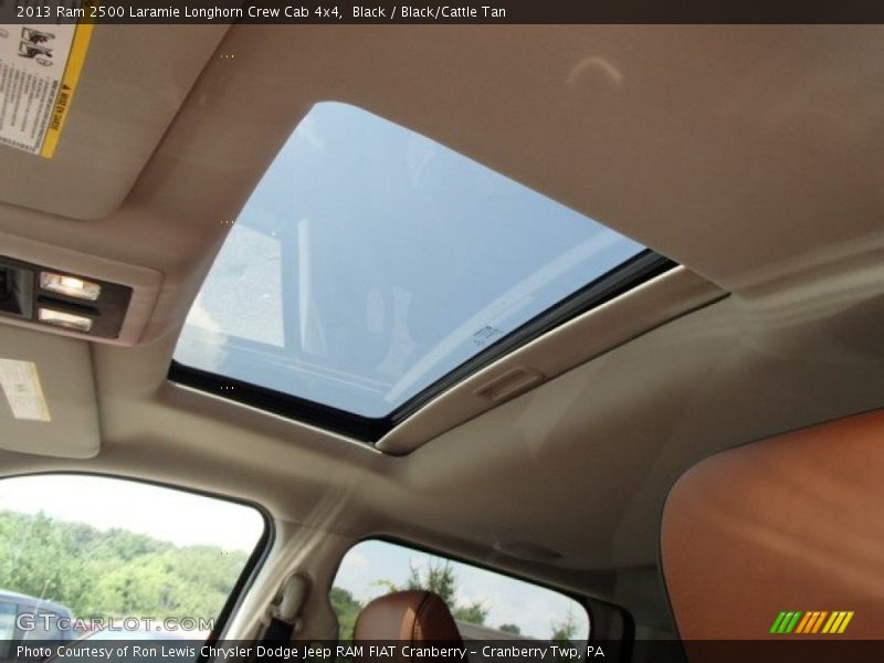 Black / Black/Cattle Tan 2013 Ram 2500 Laramie Longhorn Crew Cab 4x4