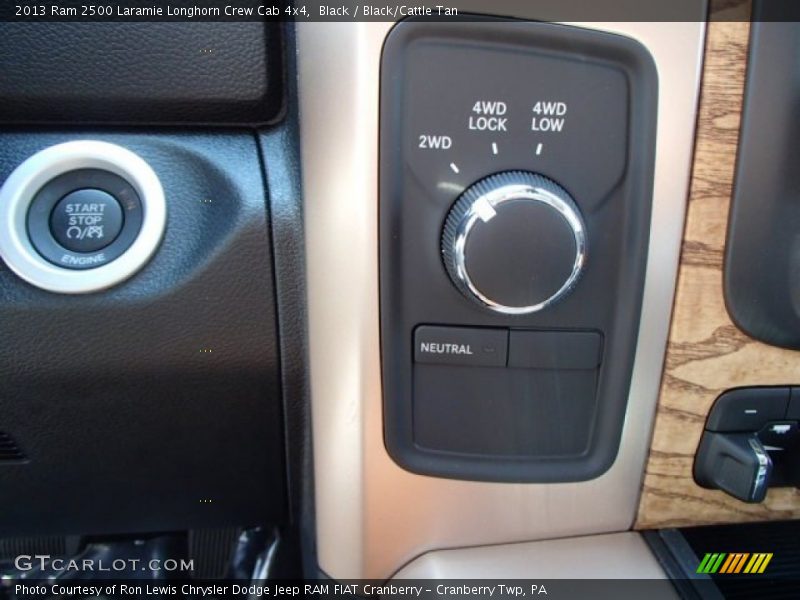 Controls of 2013 2500 Laramie Longhorn Crew Cab 4x4