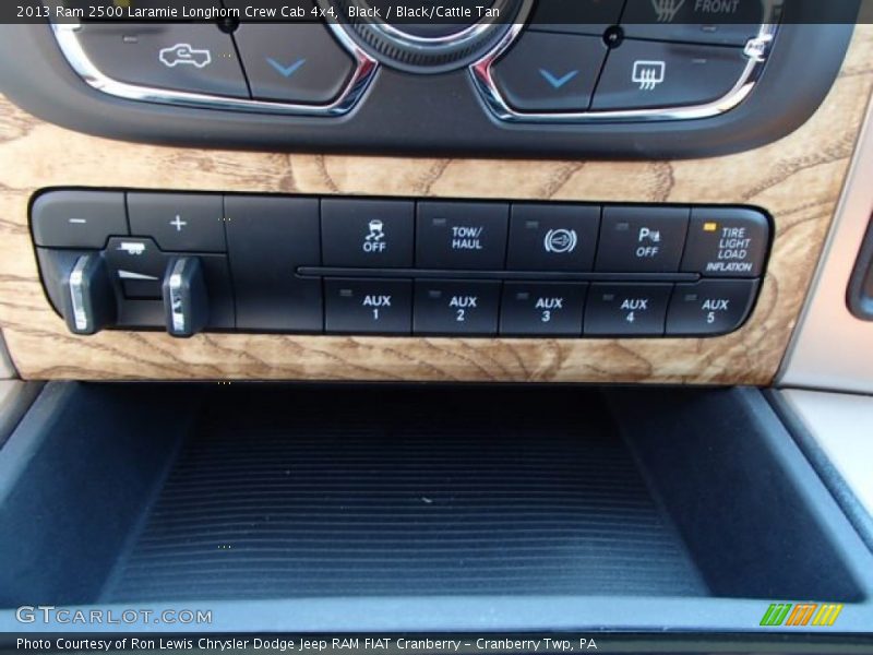 Controls of 2013 2500 Laramie Longhorn Crew Cab 4x4