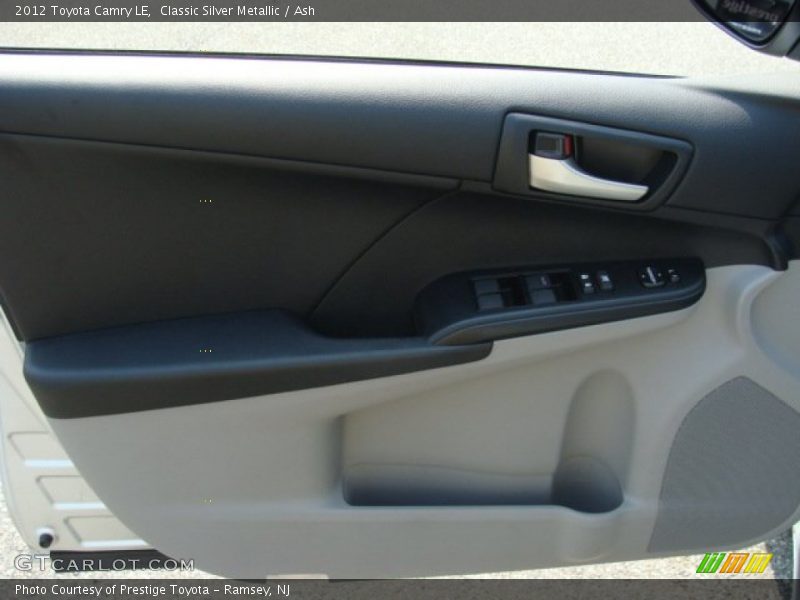 Classic Silver Metallic / Ash 2012 Toyota Camry LE