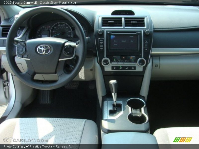 Classic Silver Metallic / Ash 2012 Toyota Camry LE