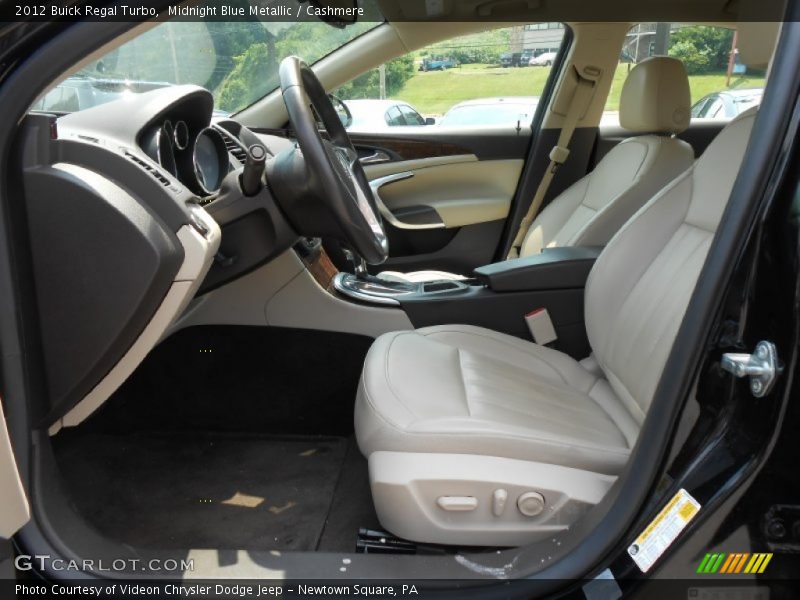 Front Seat of 2012 Regal Turbo