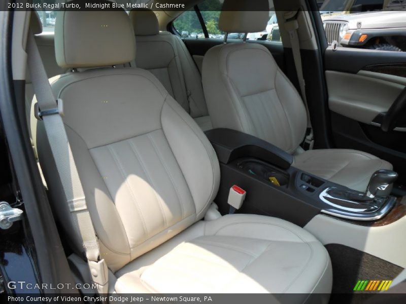 Front Seat of 2012 Regal Turbo