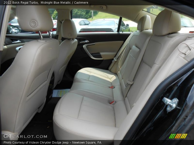 Rear Seat of 2012 Regal Turbo