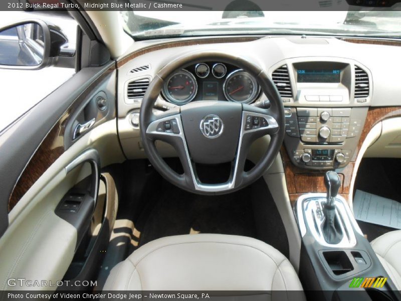 Dashboard of 2012 Regal Turbo