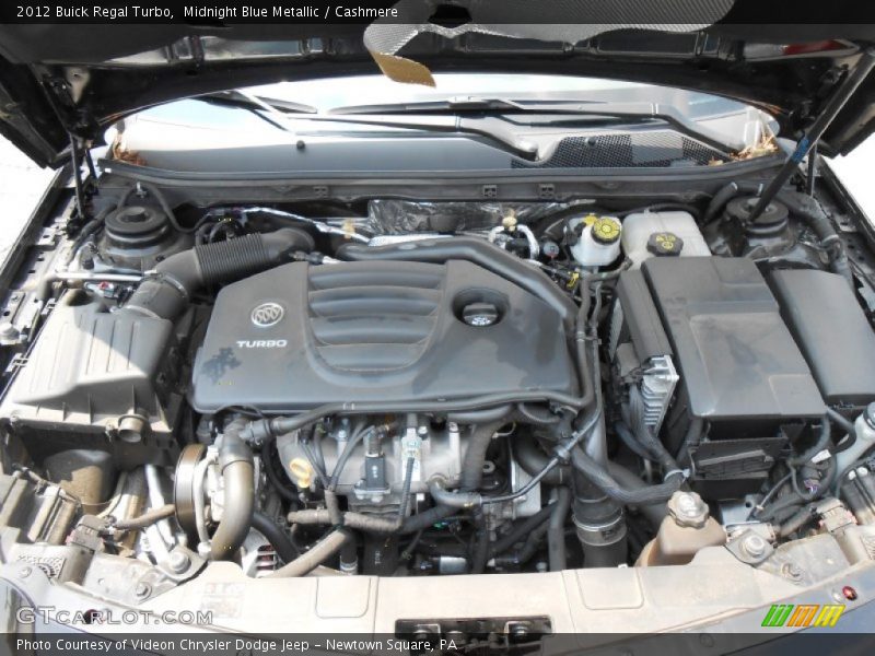 2012 Regal Turbo Engine - 2.0 Liter SIDI Turbocharged DOHC 16-Valve VVT Flex-Fuel ECOTEC 4 Cylinder
