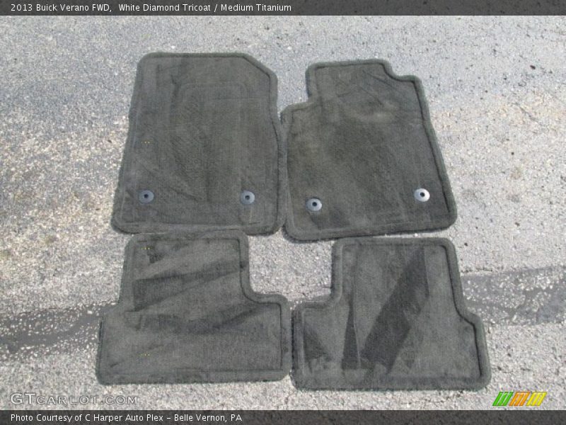 White Diamond Tricoat / Medium Titanium 2013 Buick Verano FWD