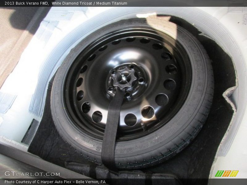 White Diamond Tricoat / Medium Titanium 2013 Buick Verano FWD