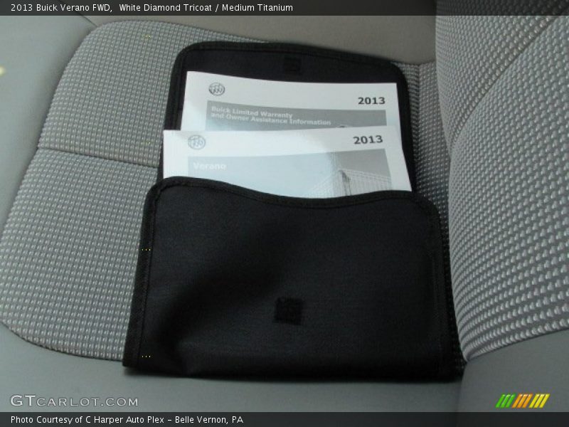 White Diamond Tricoat / Medium Titanium 2013 Buick Verano FWD