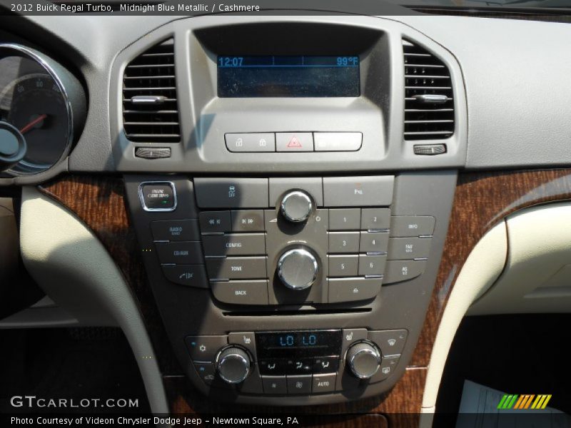 Controls of 2012 Regal Turbo